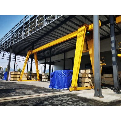 5-30T Single Beam Mobile Gantry Crane Compact Design for Construction Site