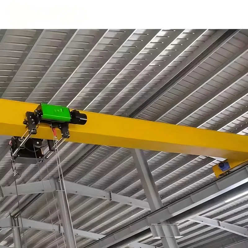 20T Heavy-Duty Single Girder Crane Variable Speed Control & Anti-Sway System