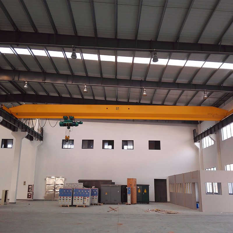 50T Industrial Single Girder Crane – Reinforced Steel for Heavy Steel Rolling