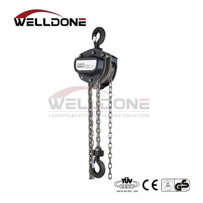 Manual Hand Chain Hoist 3Ton & 5Ton with Safety Hook & Durable Chain