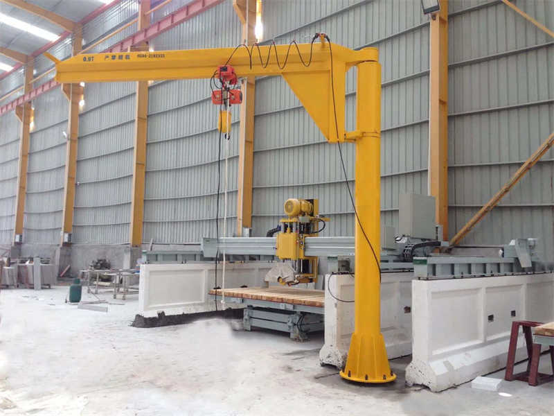 5Ton Heavy Duty Floor Mounted Jib Crane Industrial Workshop & Warehouse
