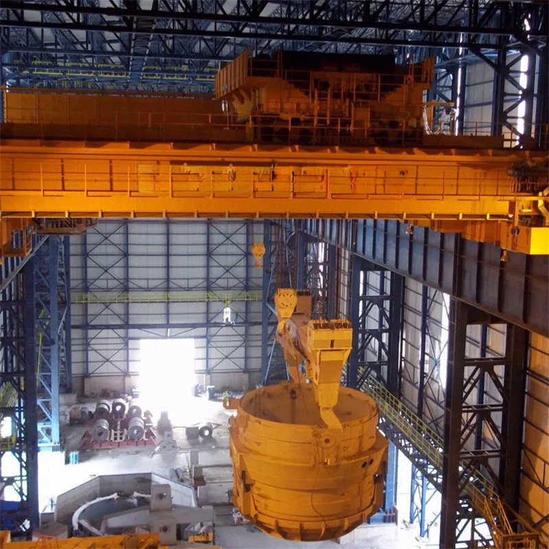 200-600Ton Giant Ladle Bridge Crane - Ultra Heavy Duty Steel Plant Use