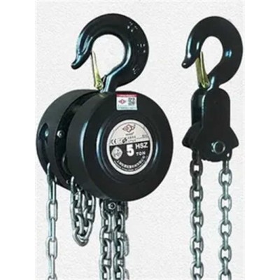 10t Heavy Duty Manual Chain Hoist Reinforced Steel CE Certified Workshop Use