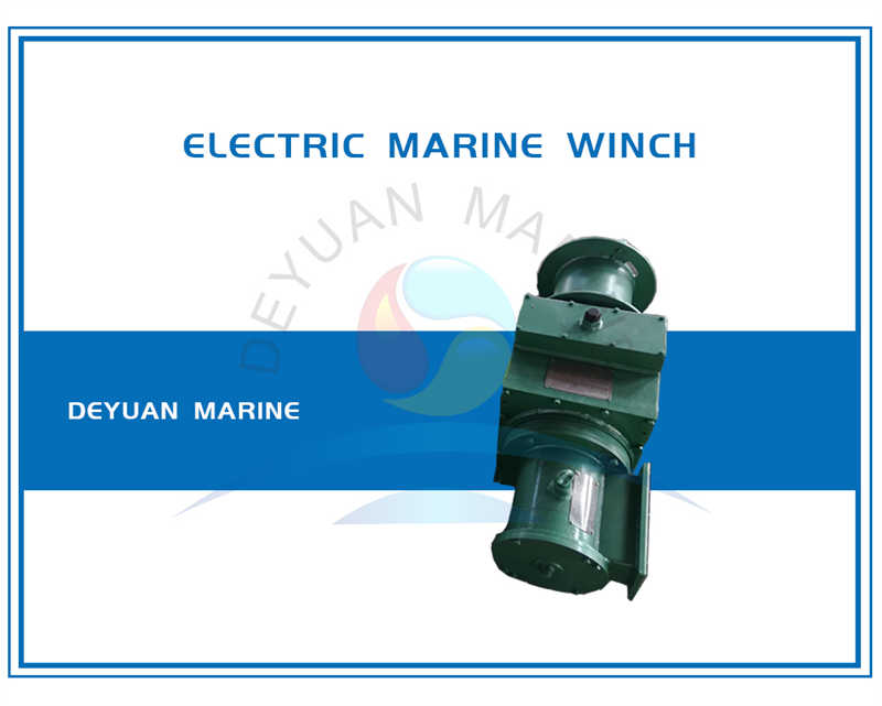 Diesel Engine Driven Double Drum Winch 20 Ton Pulling Force Marine Grade