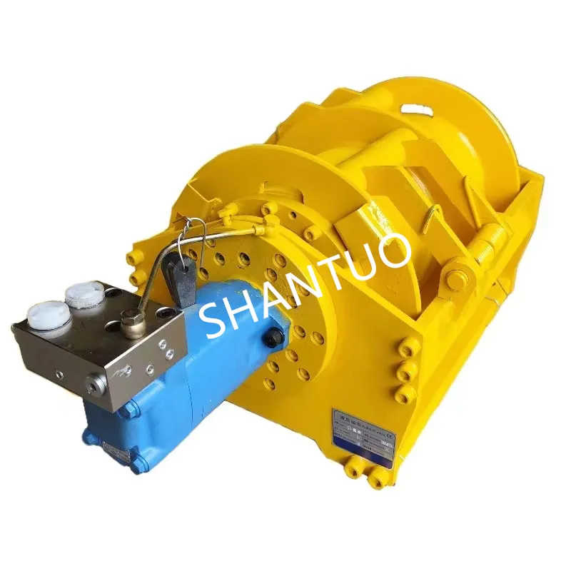 3 Ton Hydraulic Power Winch With Remote Control For Tractor Trailer Recovery