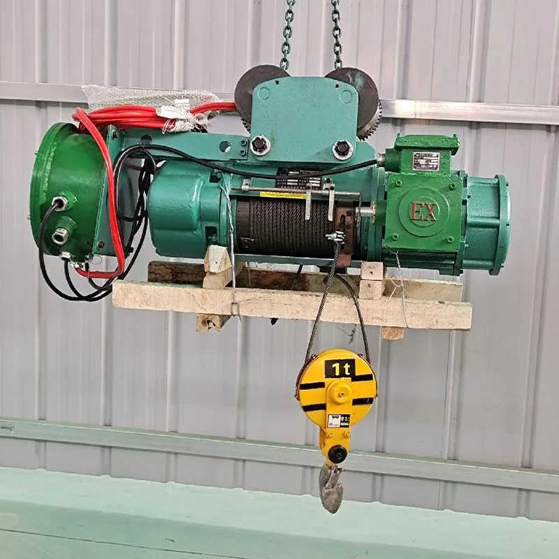 3 Ton Electric Wire Rope Lifting Hoist CE Certified For Construction Site