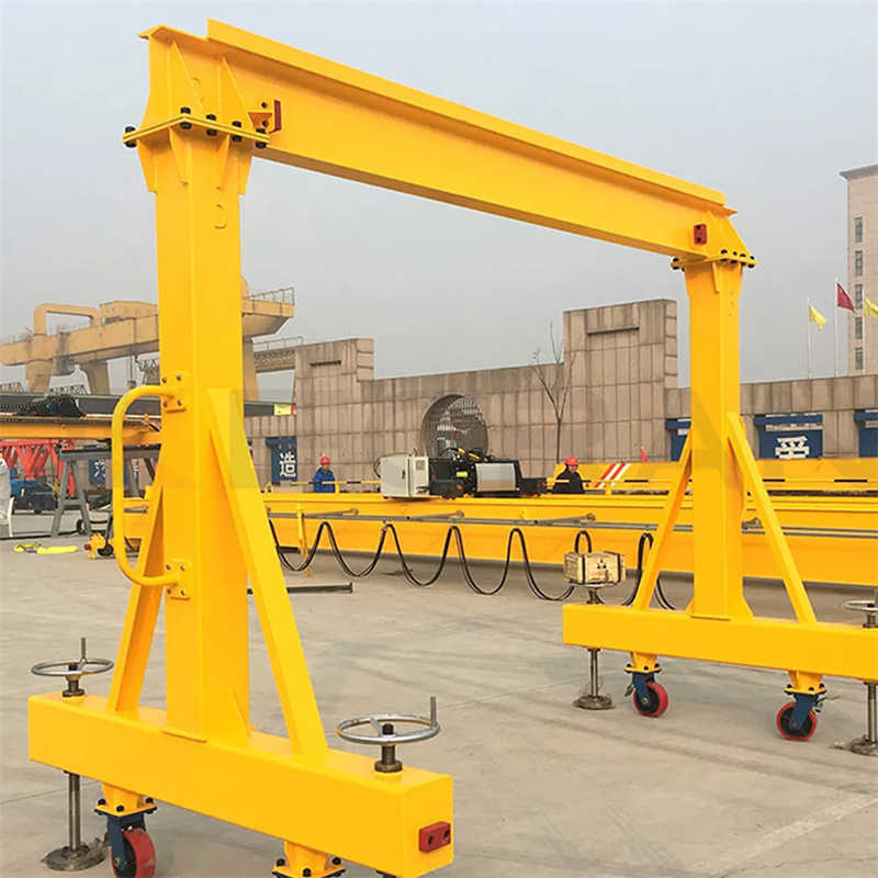 0.25 Ton Mini Portable Single Gantry Crane For Small Parts Handling