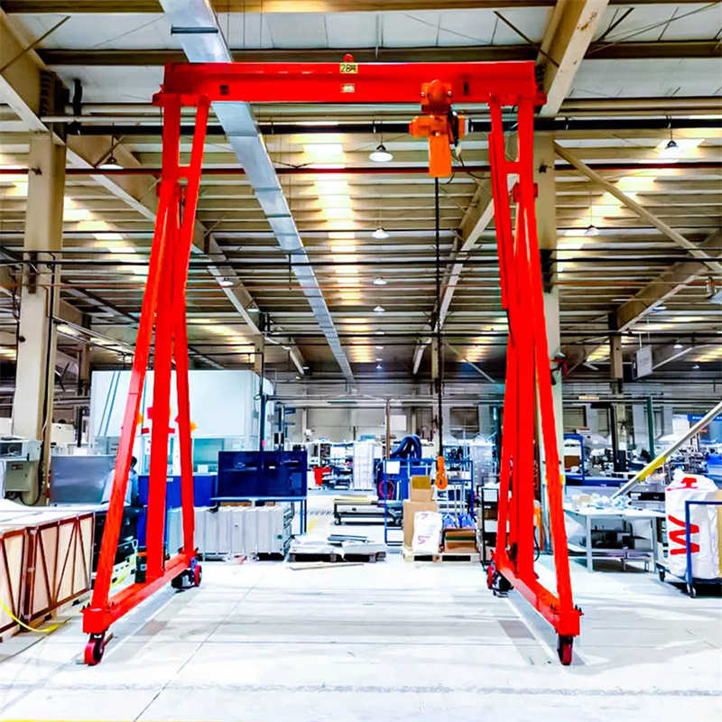 15 Ton Extra Heavy Duty Portable Single Gantry Crane For Shipyard Use