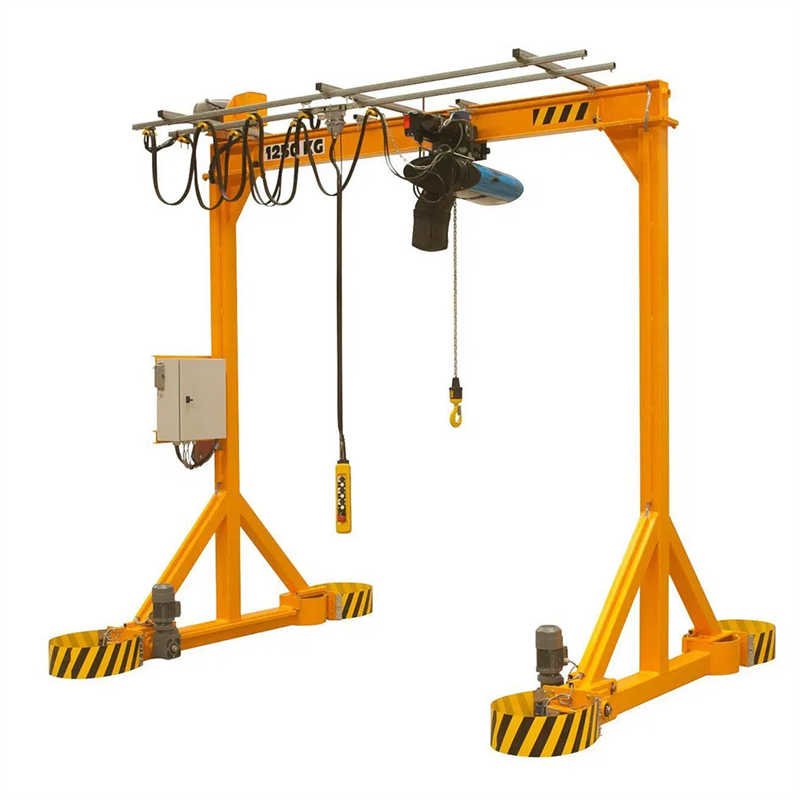 20 Ton Professional Portable Single Gantry Crane For Heavy Equipment
