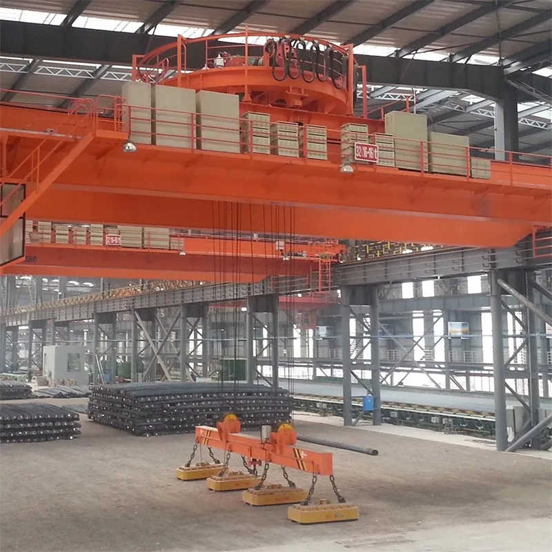 8 Ton Medium Duty Double Girder Overhead Crane For Manufacturing Plants