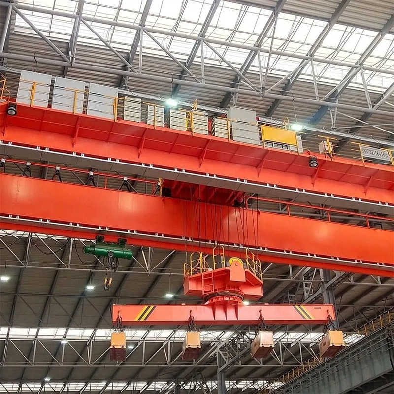 8 Ton Medium Duty Double Girder Overhead Crane For Manufacturing Plants