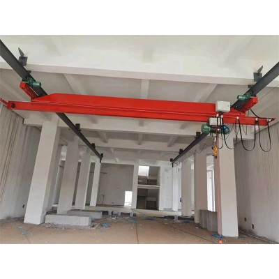 2 Ton Underhung Single Girder Overhead Crane With Compact Low Headroom