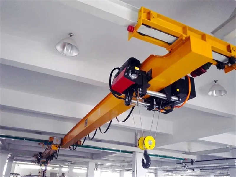 0.5 Ton Light Duty Single Girder Underhung Crane For Small Parts Handling