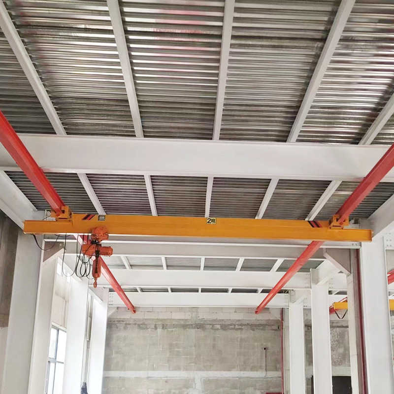8 Ton Low Headroom Single Girder Under Running Crane For Tight Spaces