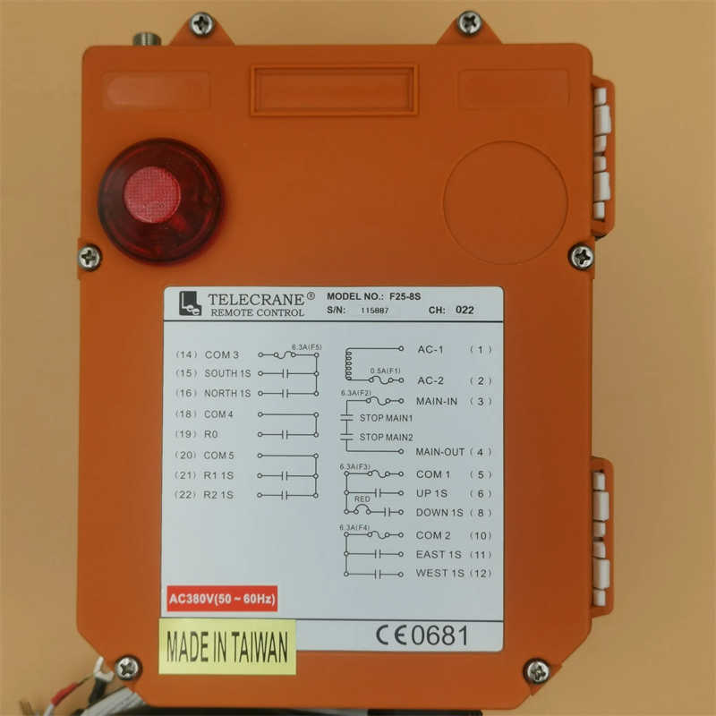 F25-10s Electric Hoist Control Crane Telecrane Wireless Remote Control