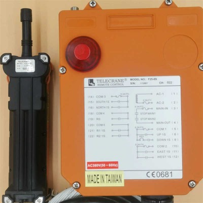F25-8s Industrial Wireless Crane Hoist Remote Controller 8 Double-Speed
