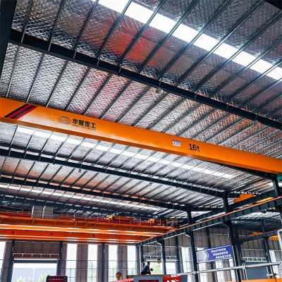 16 Ton Capacity Single Girder Overhead Crane Ideal For Steel Yards