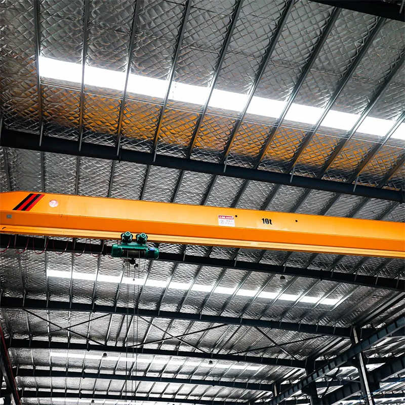 Robust 16 Ton Single Girder Crane Handling Metal Loads Up To 30m Span