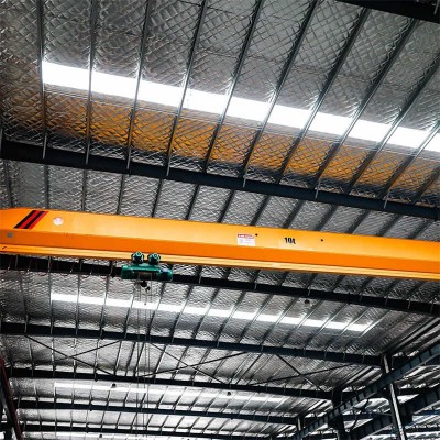 Robust 16 Ton Single Girder Crane Handling Metal Loads Up To 30m Span