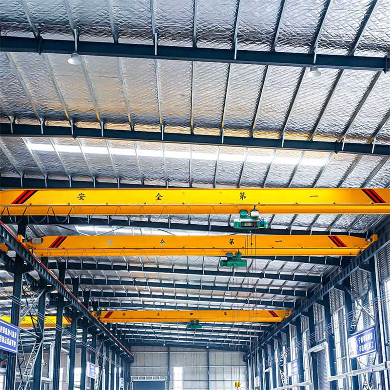 Metal Industry 16 Ton Single Girder EOT Crane Variable Span Design