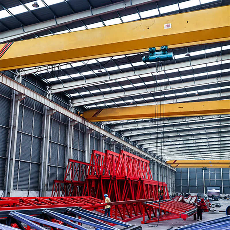Metal Industry 16 Ton Single Girder EOT Crane Variable Span Design