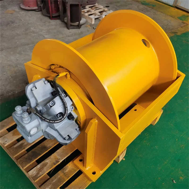 Hydraulic Winch Tractor Cable Pulling Machine St05 Wire Rope Drum Winch