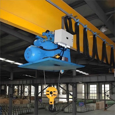 Electric Chain Hoist Single Girder Crane Lifting Molten Steel 5t To 30m Span