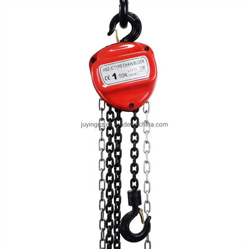 CE Certified Manual Chain Hoist 4 Ton Assembly Line Use 7m Height