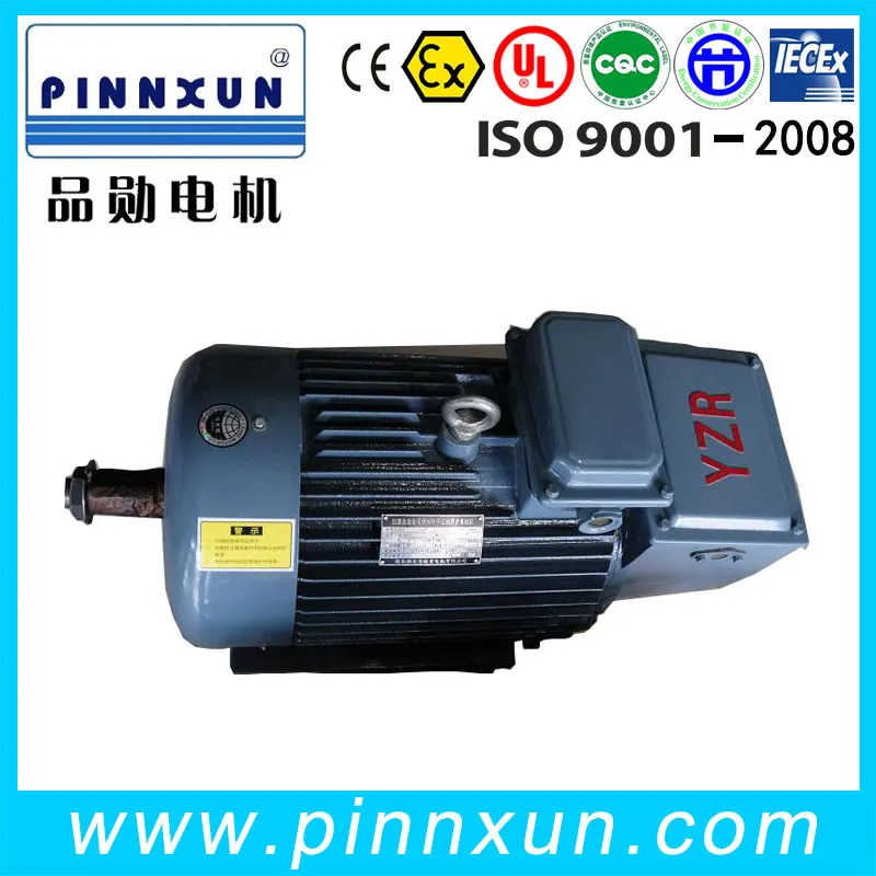 Yzr Slip Ring 10kw 15kw 36kw 45kw AC Motor Crane Motor