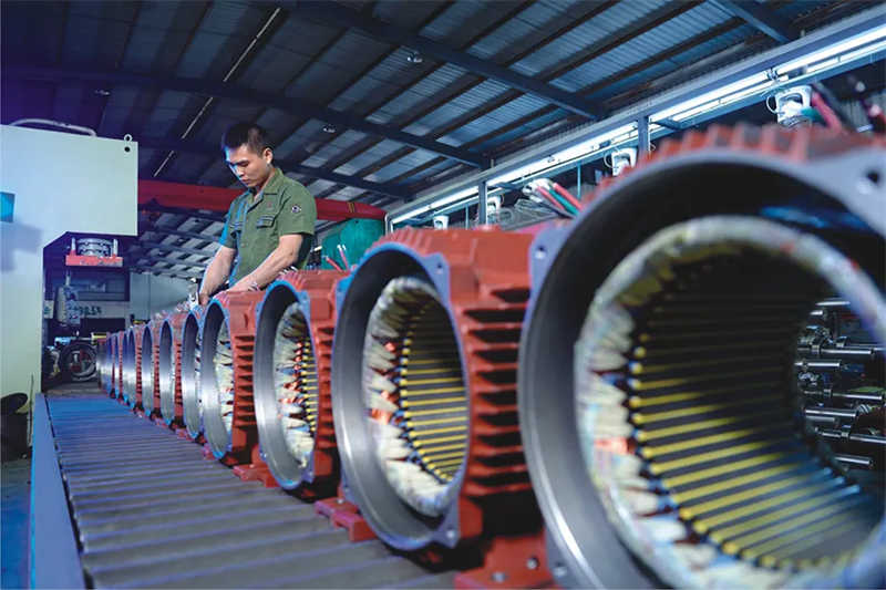 Induction 3-Phase Asynchronous AC Induction Motor 0.55kw 0.75HP 885rpm