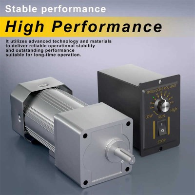 Top Selling Speed Adjustment All-Copper Stable Performance AC Gear Motor