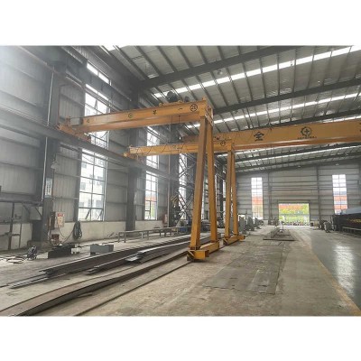 Electric Running Outdoor Mobile Lifting Gantry Crane