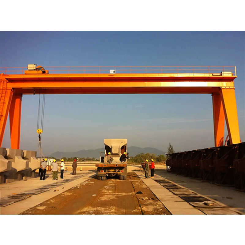 Electric Running Outdoor Mobile Lifting Gantry Crane