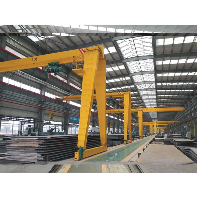 Factory Material Lifting Equipment Single Girder Gantry Crane