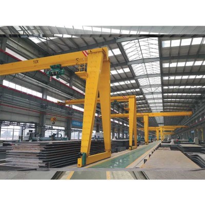 Factory Material Lifting Equipment Single Girder Gantry Crane