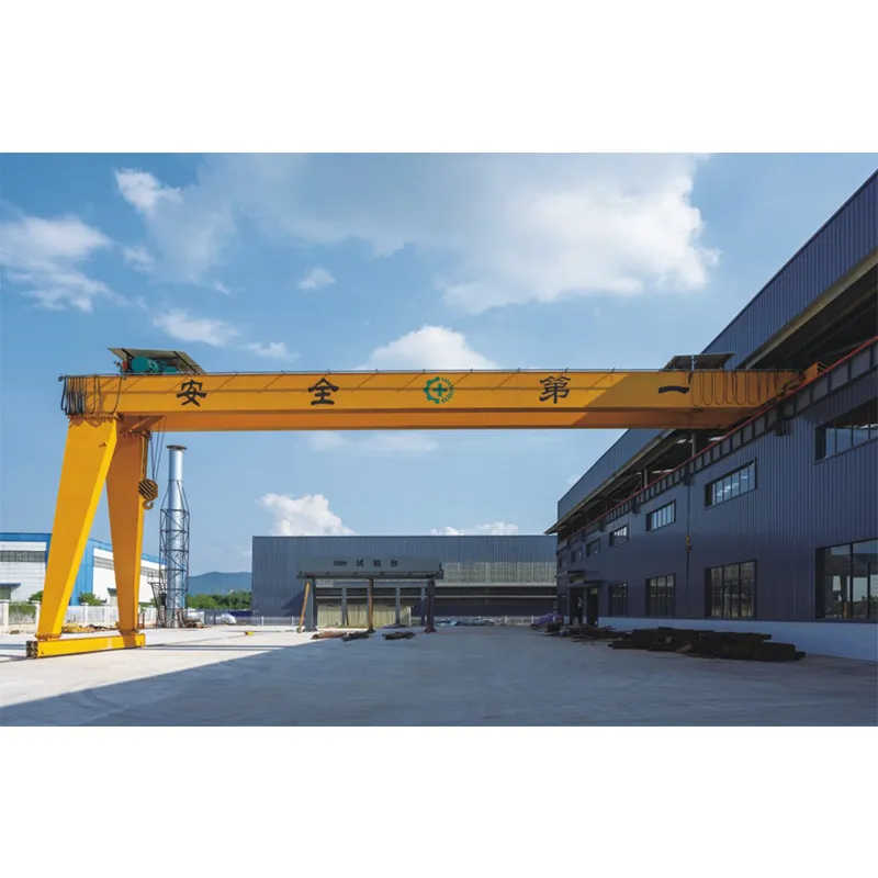 Heavy Portable Container Quay Double Girder Winch Trolley Gantry Crane