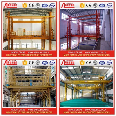 Double Girder Oxidation-Resistant Crane for Chemical Anodizing Plants