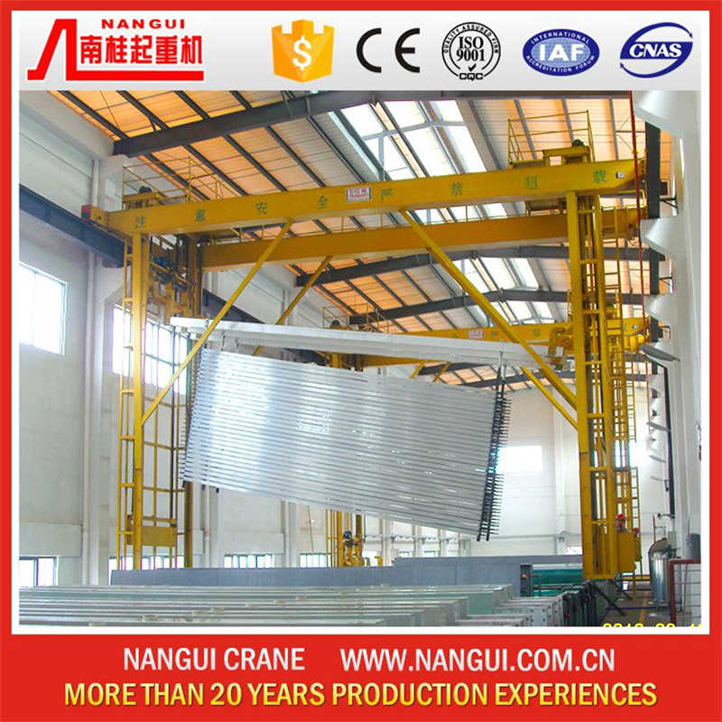 Custom-Built Anodizing Plant Crane with Acid & Alkali Resistance