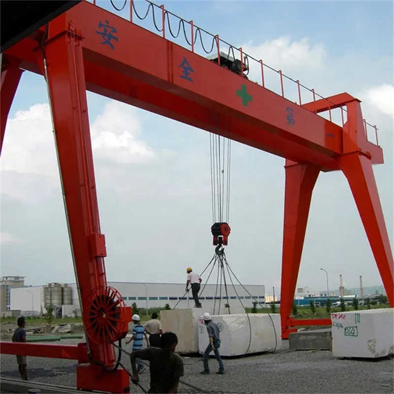 Heavy Duty Double Girder Gantry Crane for High Capacity Lifting