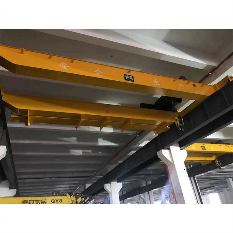 Robust Double Beam Overhead EOT Crane with LH Hoist 15 Tons