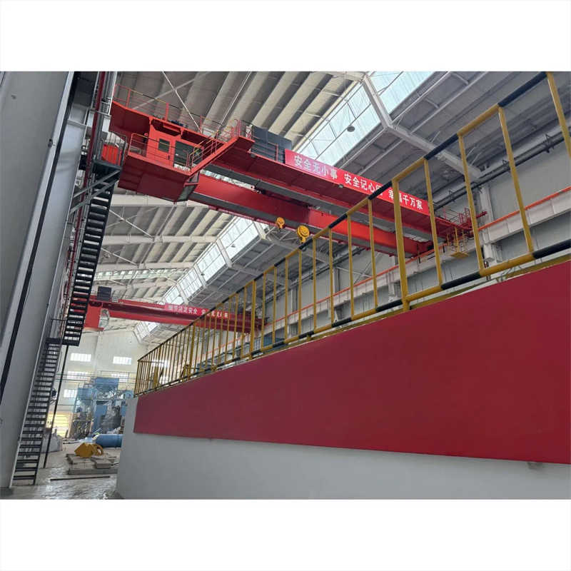 Custom Double Beam Bridge Crane 5 to 50 Tons Workshop Solution