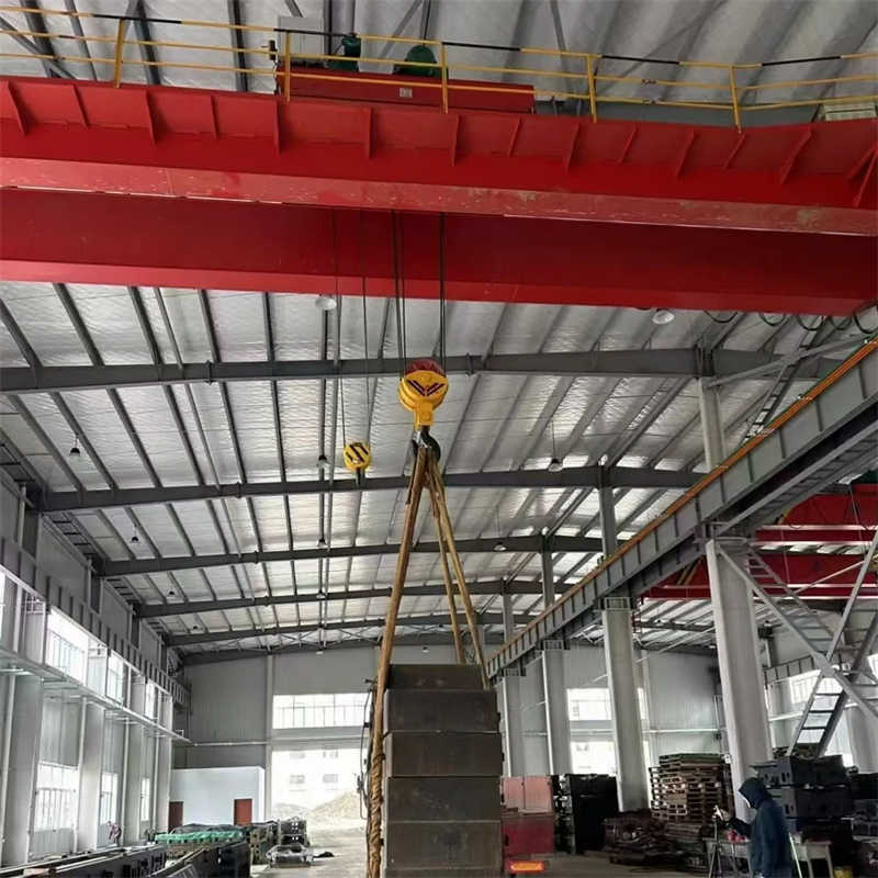 Double Beam Overhead Crane with Variable Speed Control 15 Tons