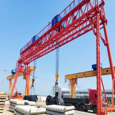 FEM Standard Low Headroom Gantry Crane ISO Certified 10-32t Load