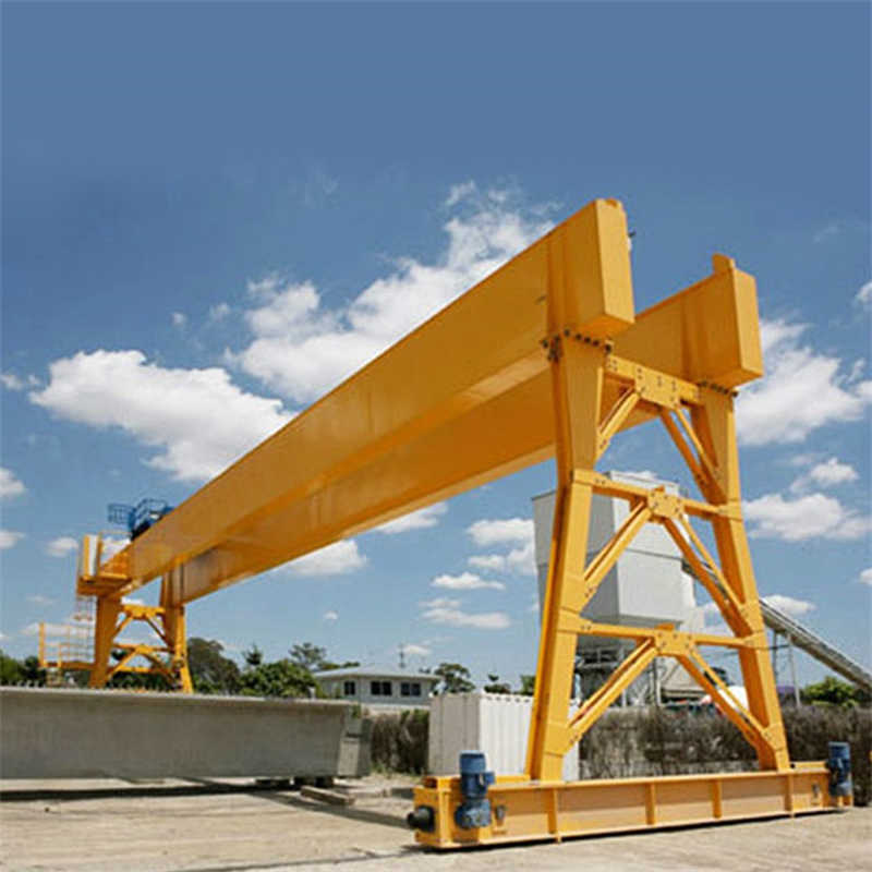 Stone Slab Handling 50T Double Girder Gantry Crane | 30m Lifting Height