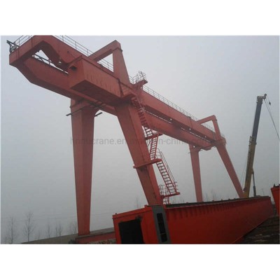 Workshop Efficient Double Girder Gantry Crane 50T | Quick Installation Design