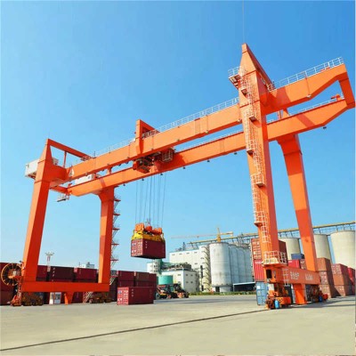 10-50 Ton Double Girder Gantry Crane with Electric Wire Rope Hoist