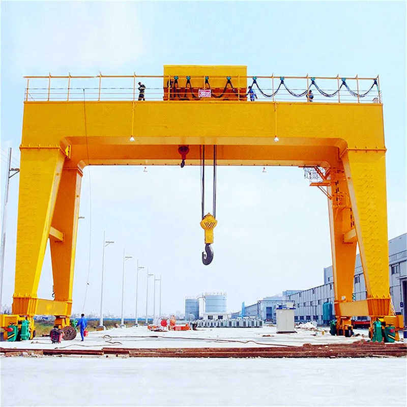 5-50 Ton Double Girder Gantry Crane with CE Certification for Heavy Industry Use