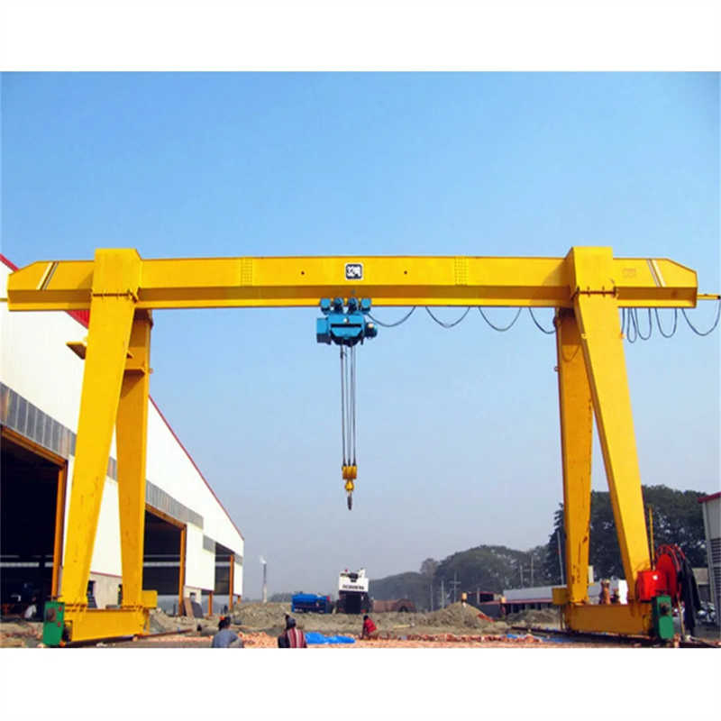 10 Ton Double Girder Gantry Crane with Variable Speed Control Precise Lifting