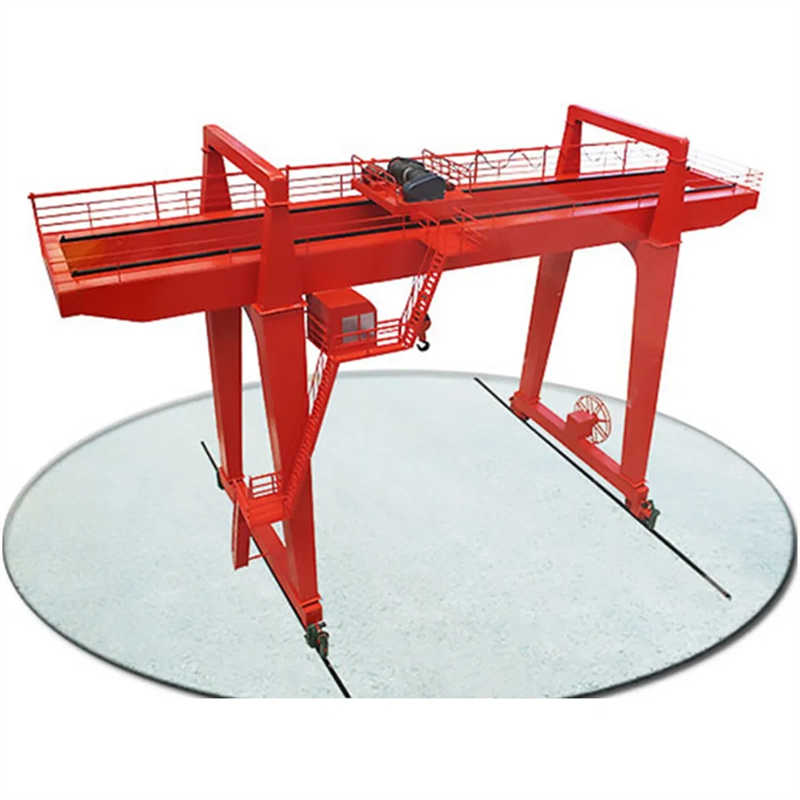 32 Ton Double Girder Gantry Crane with Rail Mounted System for Container