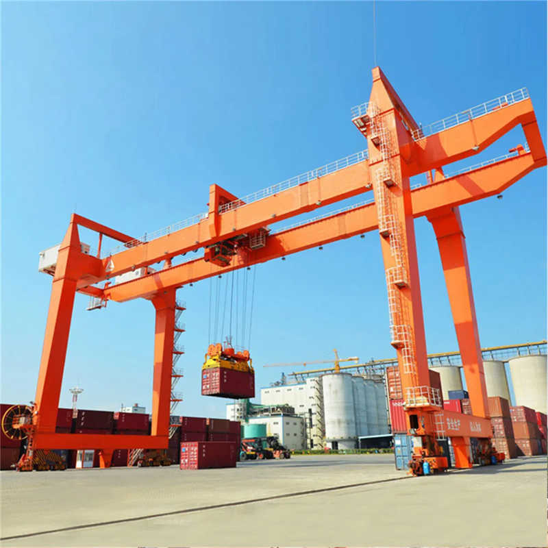 25t Low Headroom Double Girder Gantry Crane for Space Limited Workshops